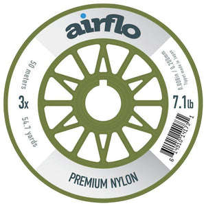 Airflo Premium Nylon Tippet 7.1 LB - 3X - 50M