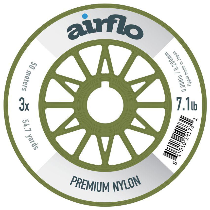 Airflo Premium Nylon Tippet 7.1 LB - 3X - 50M