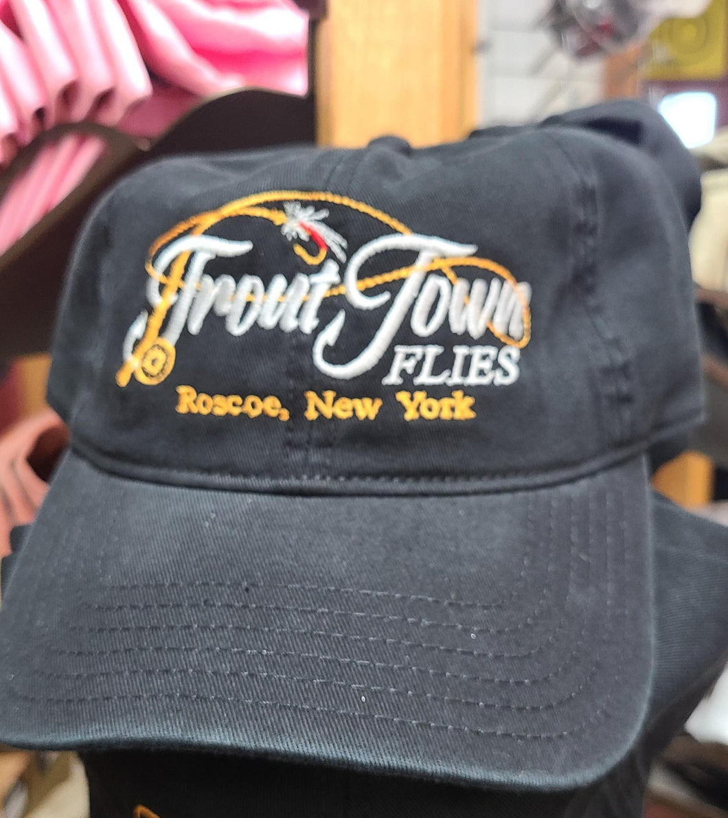 TTF Stonewashed Black Hat