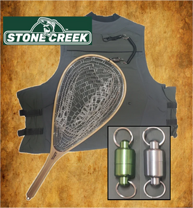 Magnetic Net Release w/ Coiled Lanyard - Gunmetal