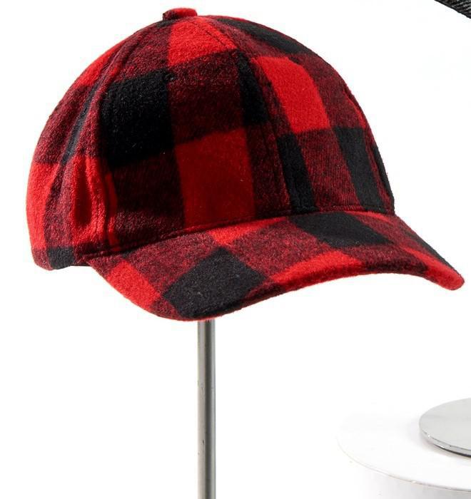 Women's Plaid Baseball Hat