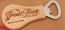 Wooden/Magnetic Trout Town Flies Bottle Opener