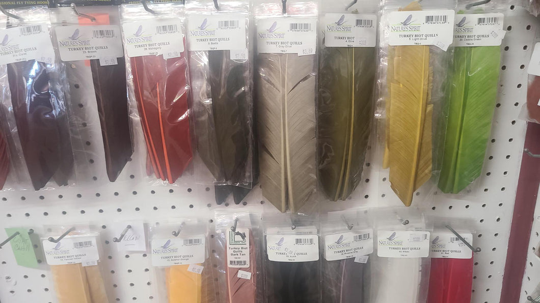 Turkey Biot Quill Bites - Gray Olive